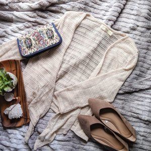 🌙Ivory Lace Cardigan